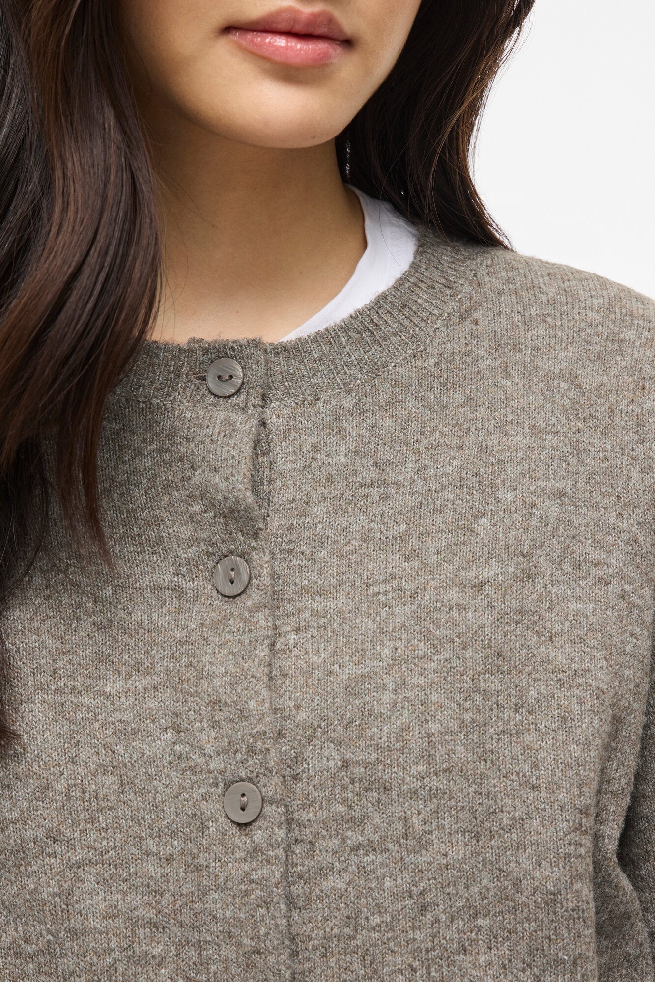 Viliga kortærmet cardigan - Falcon